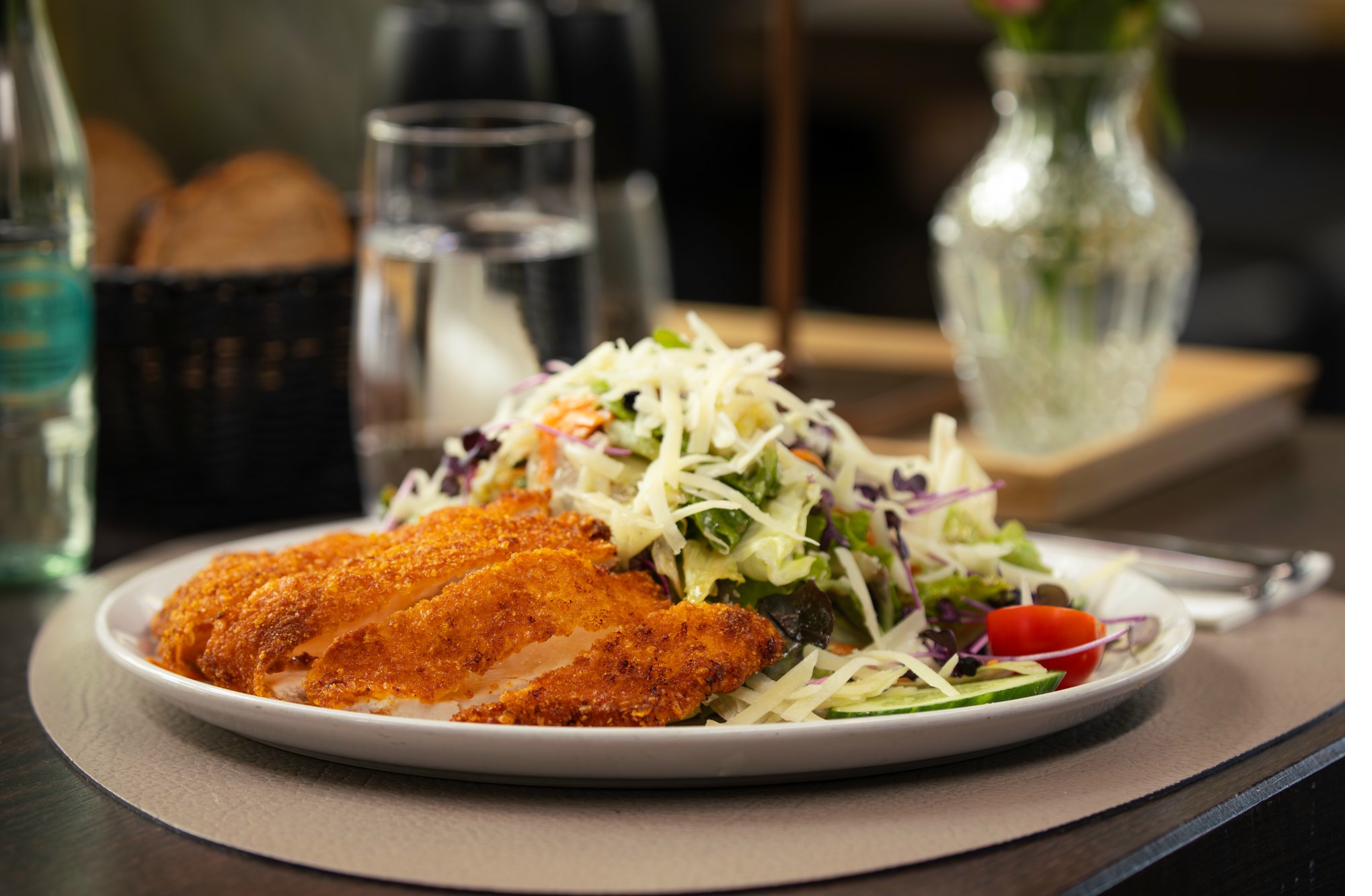 Schnitzel mit Bratkartoffeln Bad Homburg